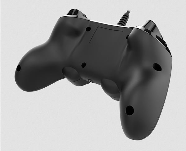 Manette filaire lumineuse compacte PS4