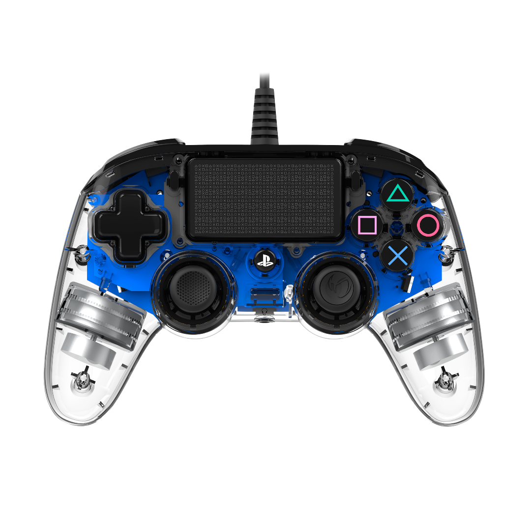 Nacon Illuminated Compact Controller : Manette filaire lumineuse compacte PS4